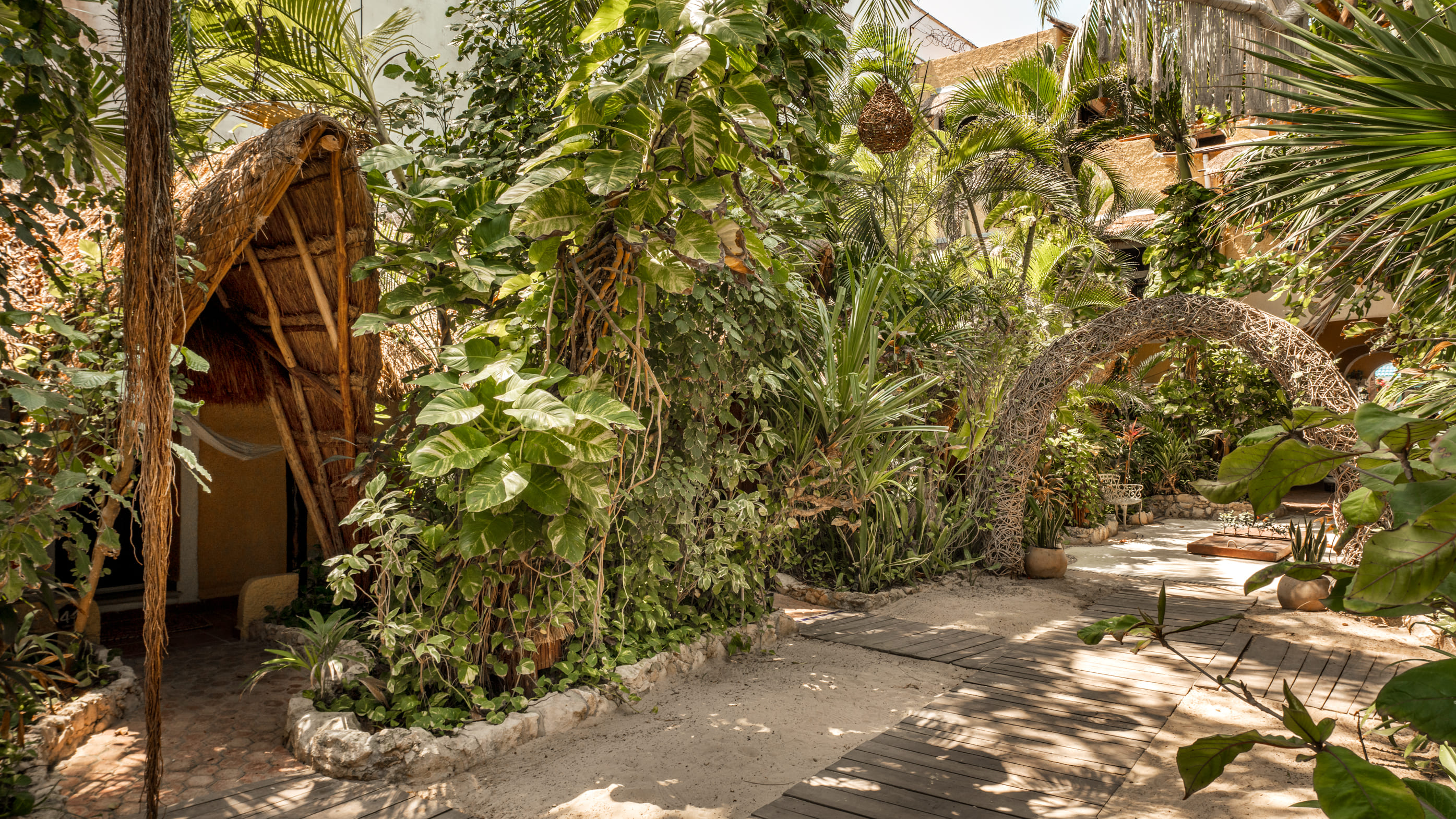 Hotel Casa Colibrí, detalle arquitectónico único