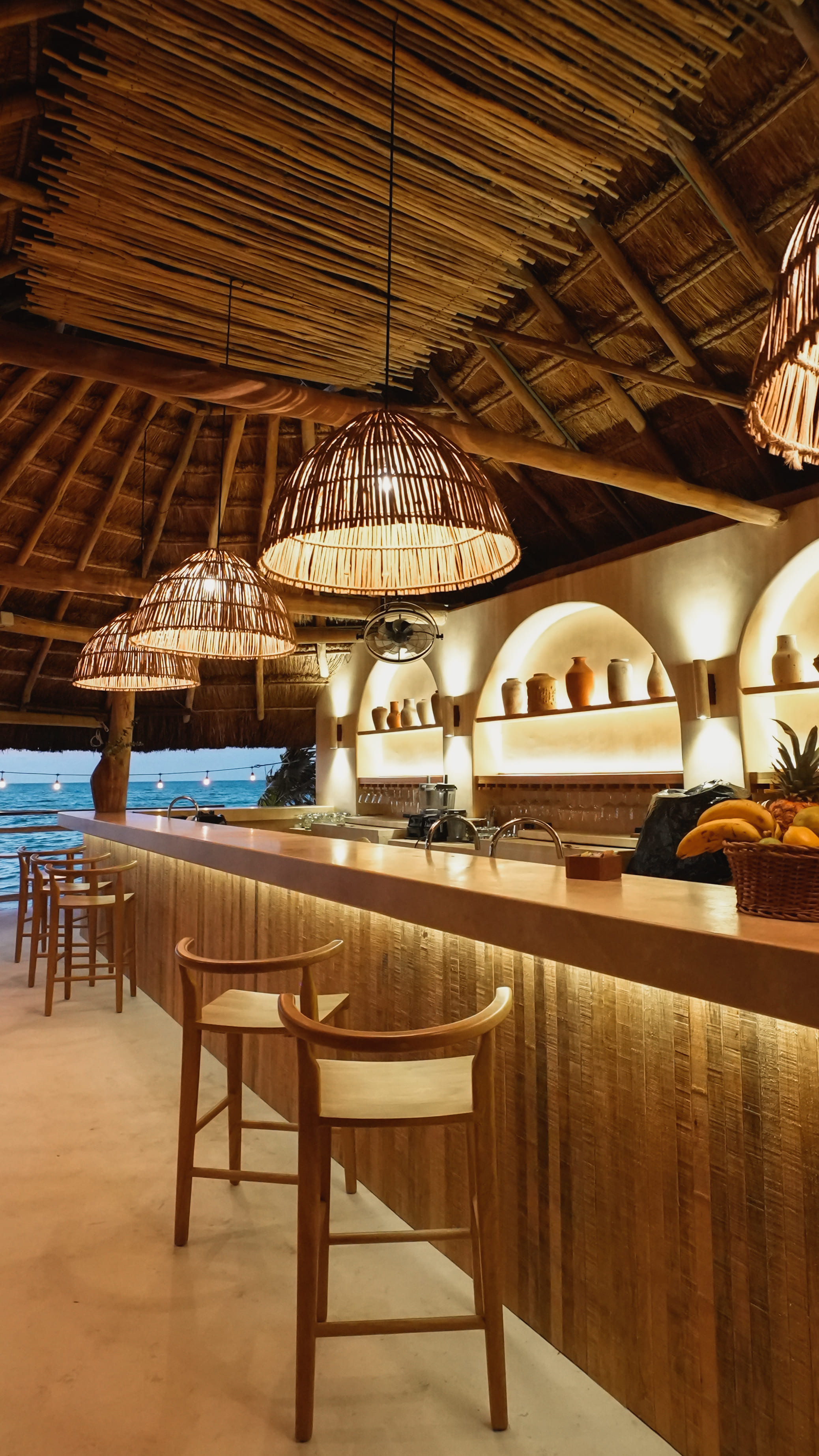 Lido Cocina de Playa, ambiente relajante en la playa