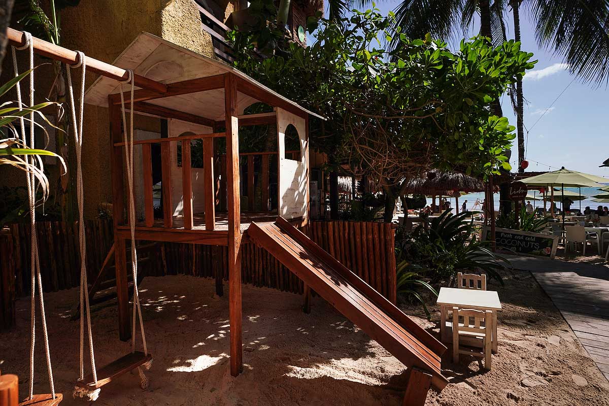Hotel Casa Colibrí, vista de la playa del hotel
